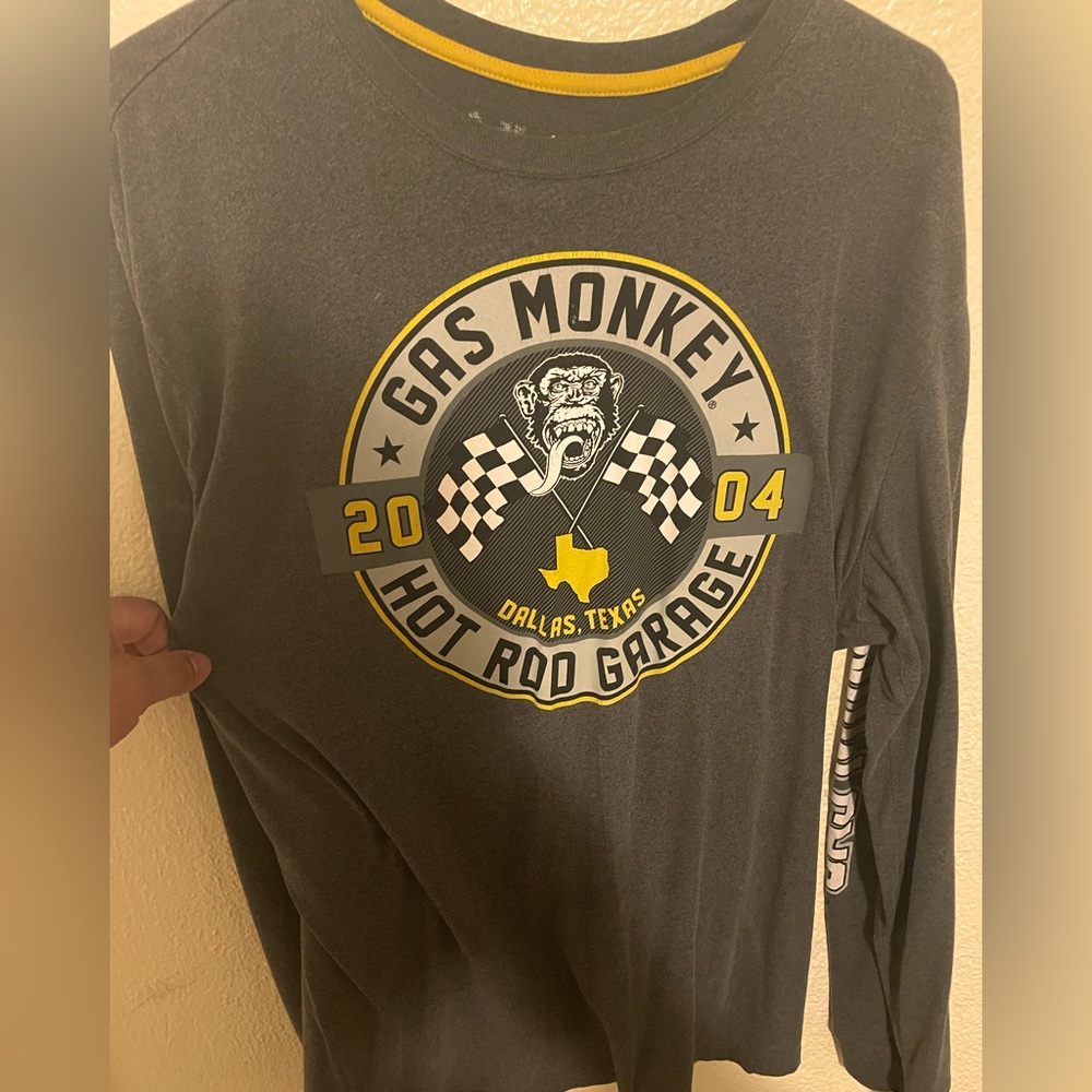 Gas monkey long sleeve shirt